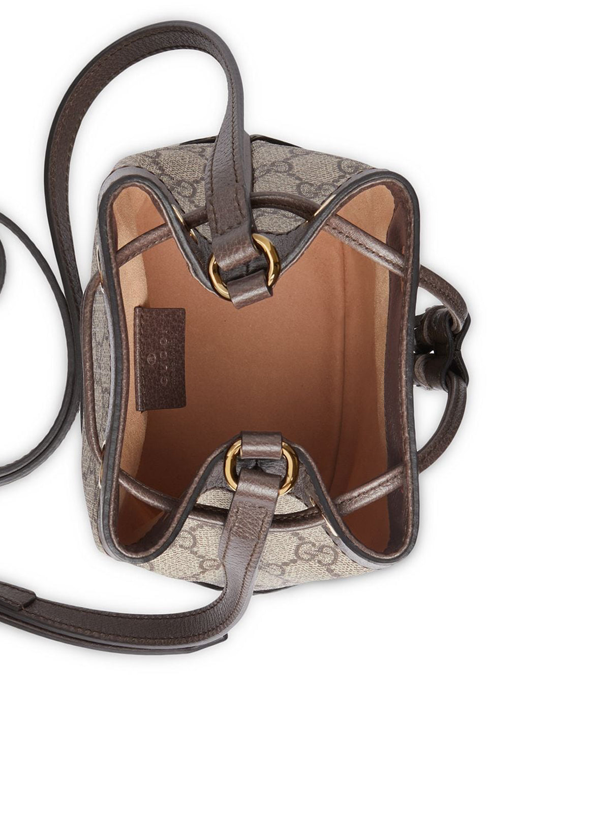 Mini borsa a secchiello Ophidia in GG