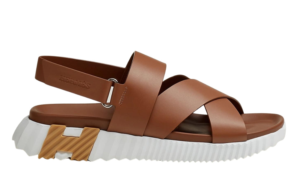 Hermes Electric sandal "Gold"