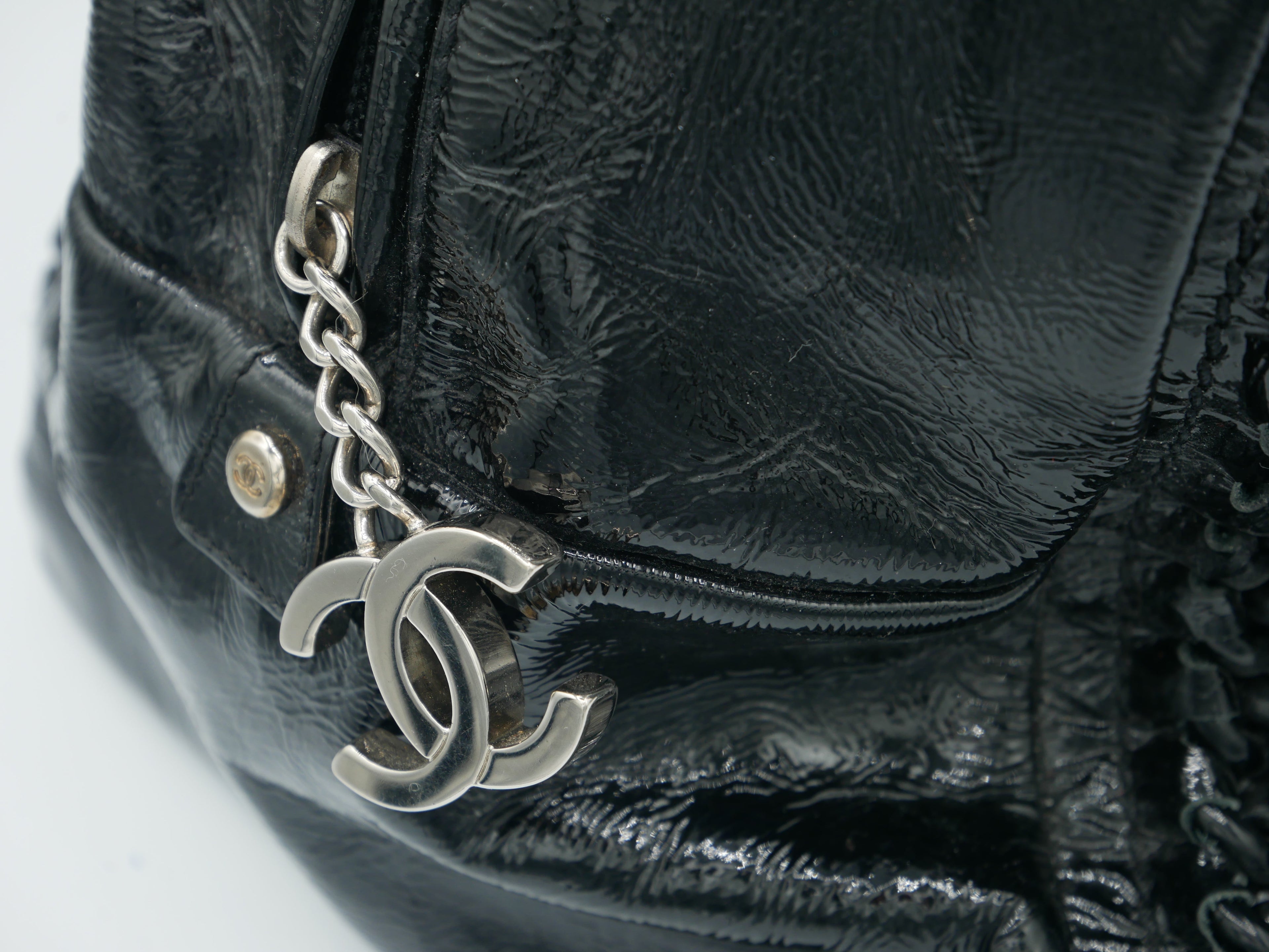 Chanel bag in patent leather