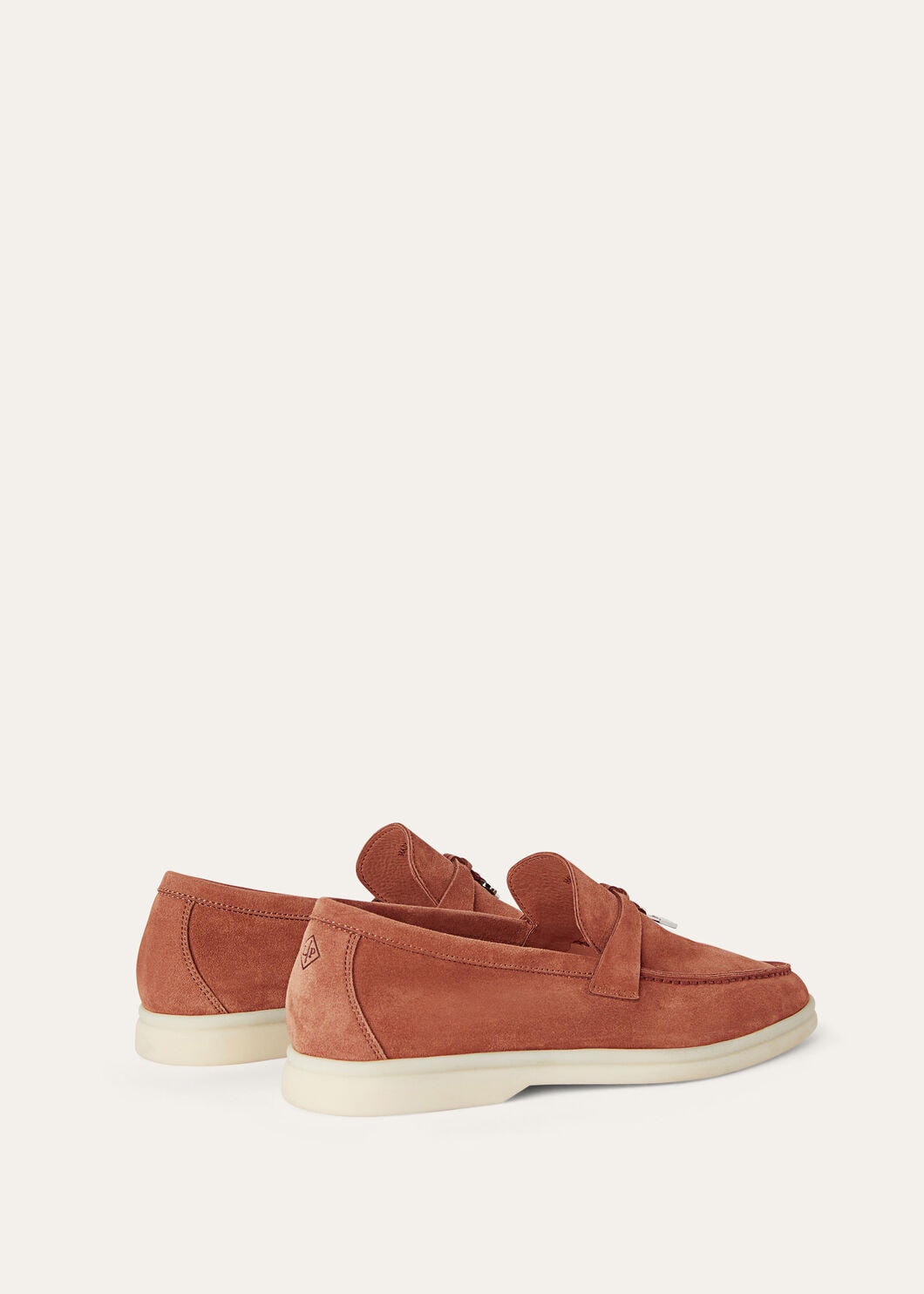 Mocassini Summer Charms Walk in Suède Arancio Donna