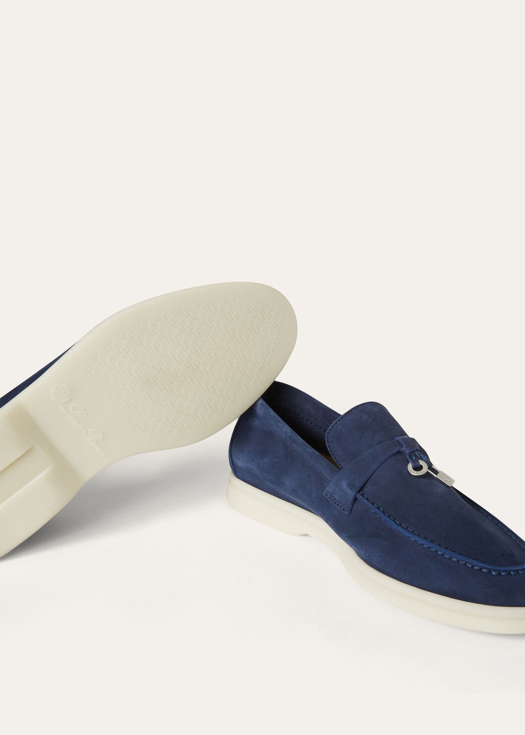 Mocassini Summer Charms Walk in Suède Blu Scuro