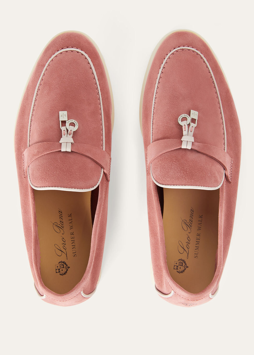 Mocassini Summer Charms Walk in Suède Rosso