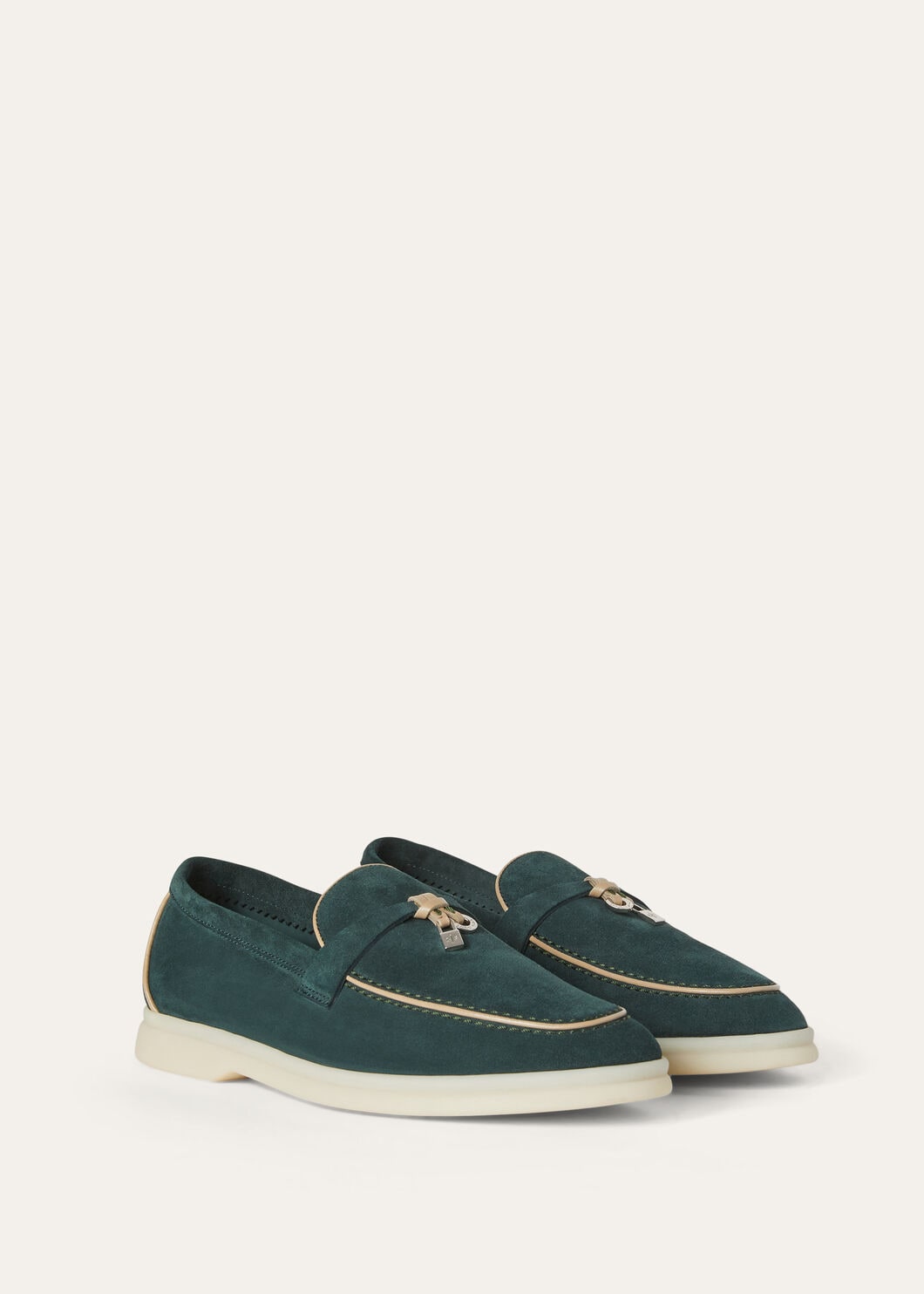 Mocassini Summer Charms Walk in Suède Emerald Nero