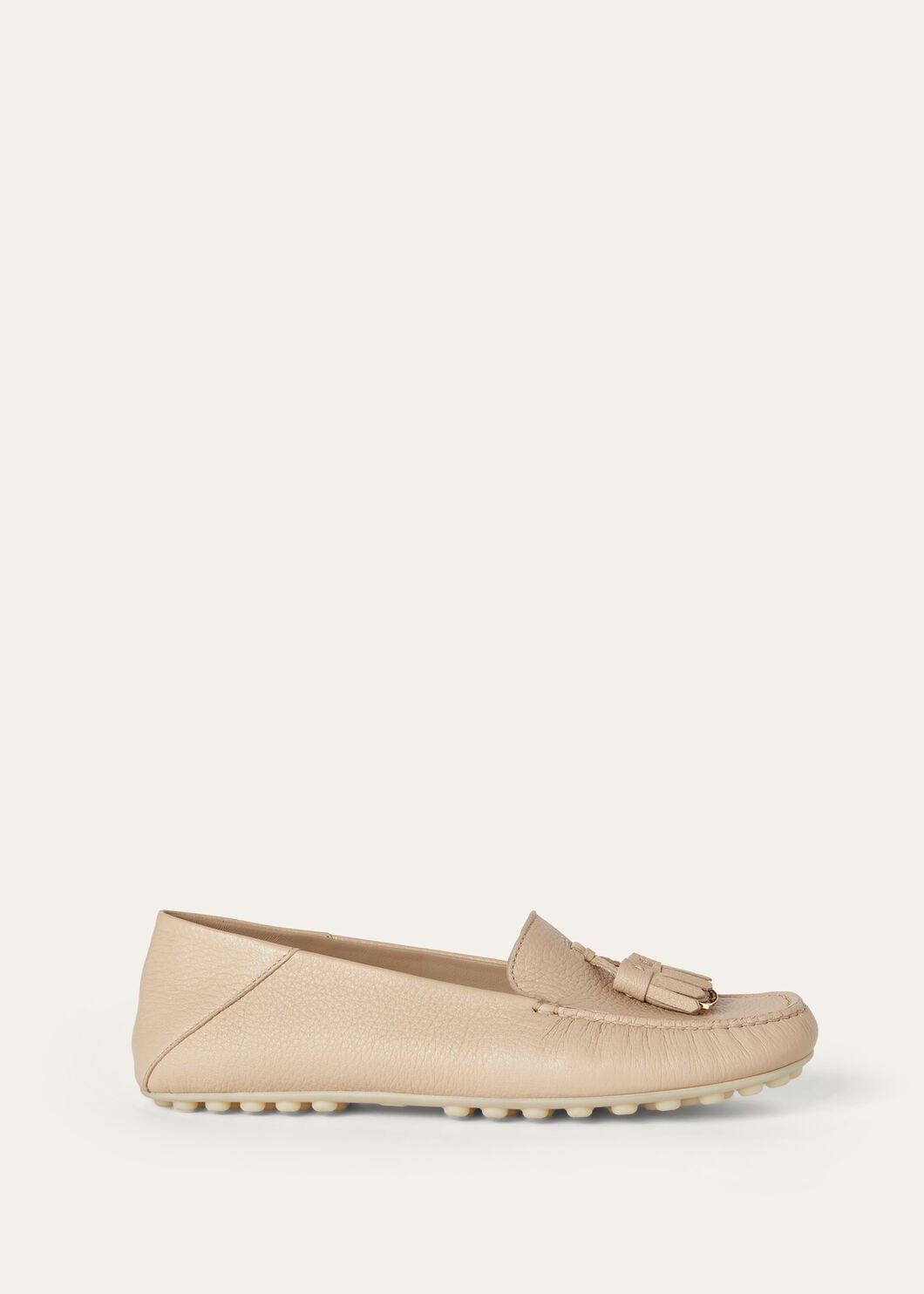 Mocassini Dot Sole Walk in Pelle Cammello Donna