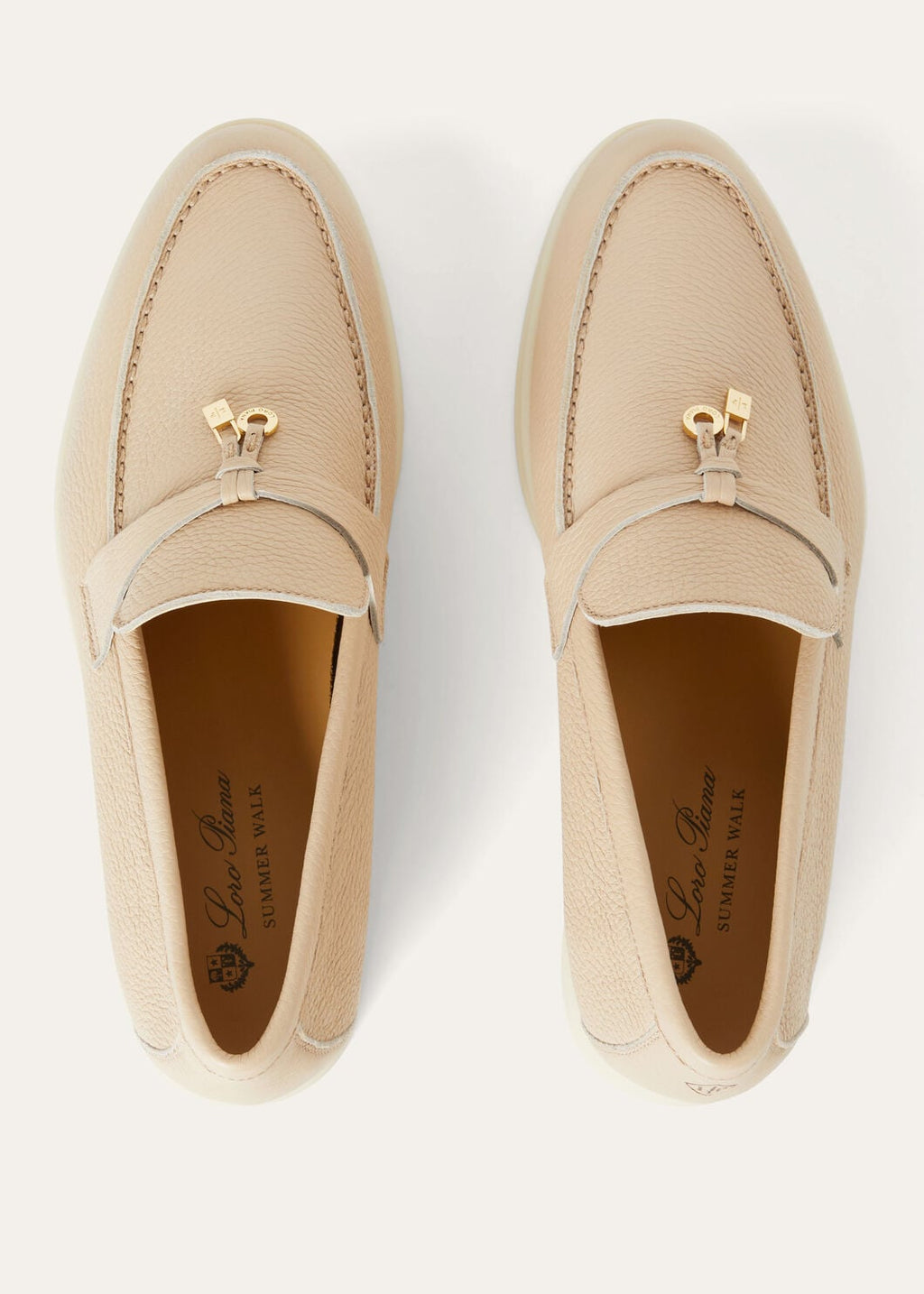 Mocassini Summer Charms Walk in Pelle Cammello