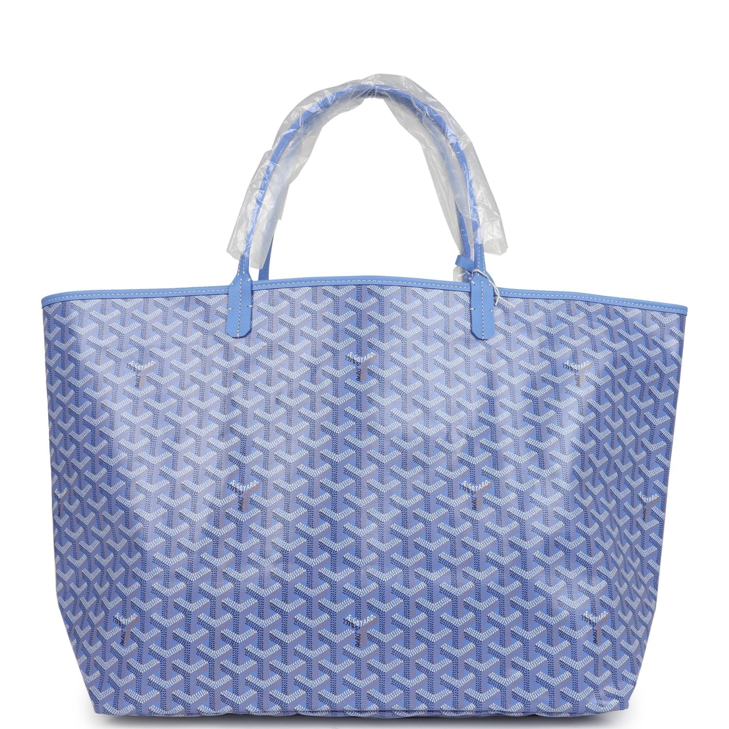 Goyard Goyardine Iris St. Louis GM Tote Bag Palladium Hardware – Accessorio premium elegante