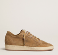 Ball Star Donna con tomaia forata in suede color tabacco e stella ton sur ton