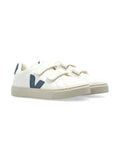 Sneakers per bambino VEJA Kids bianche con applicazione logo