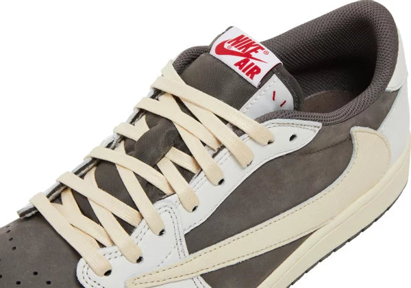 Travis Scott x Air Jordan 1 Low OG 'Reverse Mocha' Sneakers for Men