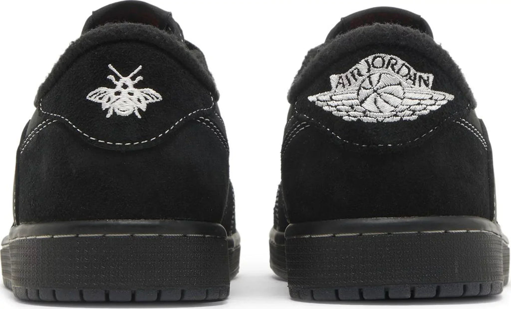 Travis Scott x Air Jordan 1 Low OG SP 'Black Phantom' Sneakers for Men